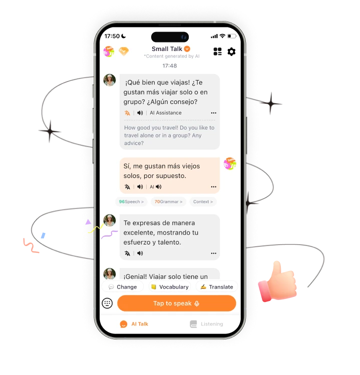 Ai Spanish tutor learning tools